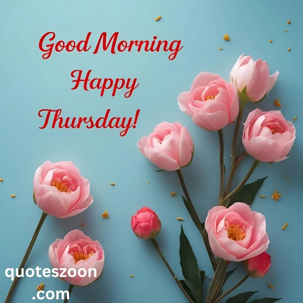 Good Morning Happy Thursday Quotes