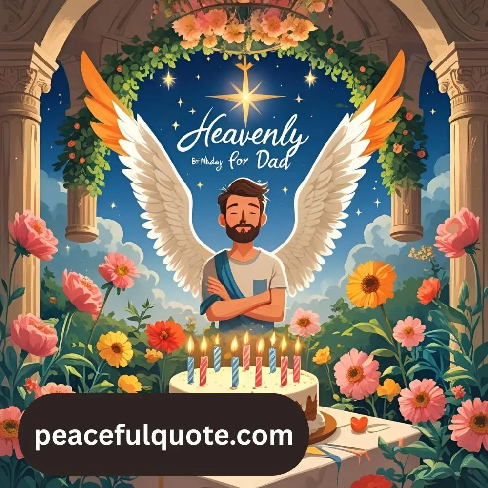 Heavenly Birthday Quotes for Dad
