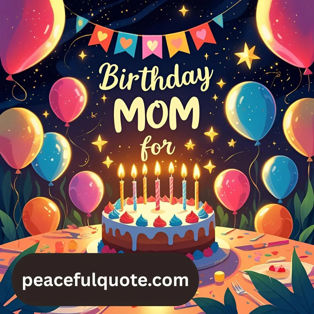 Heavenly Birthday Quotes for Mom