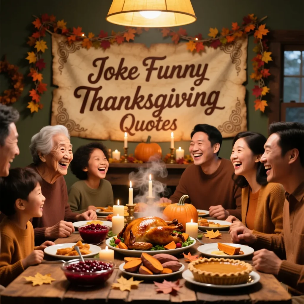 Joke Funny Thanksgiving Quotes