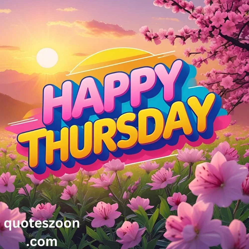 Motivational Happy Thursday Quotes