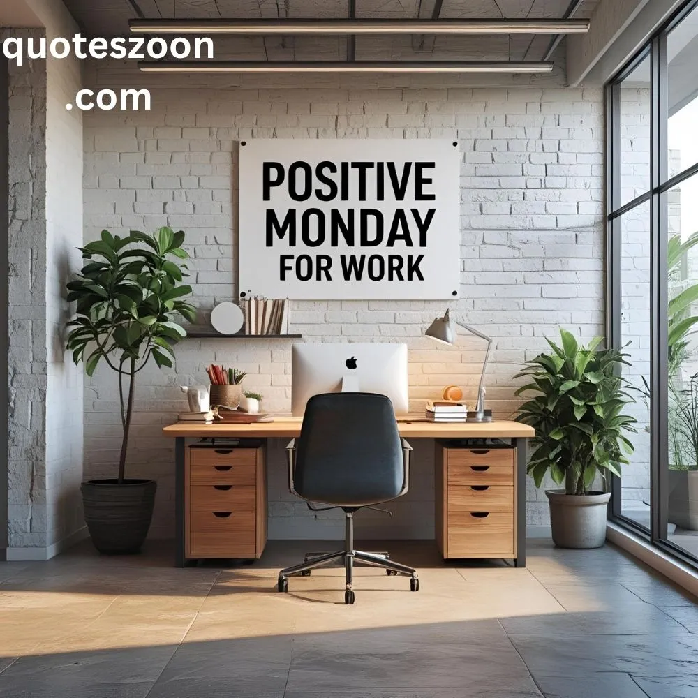 Positive Monday Motivational Quotes for Work