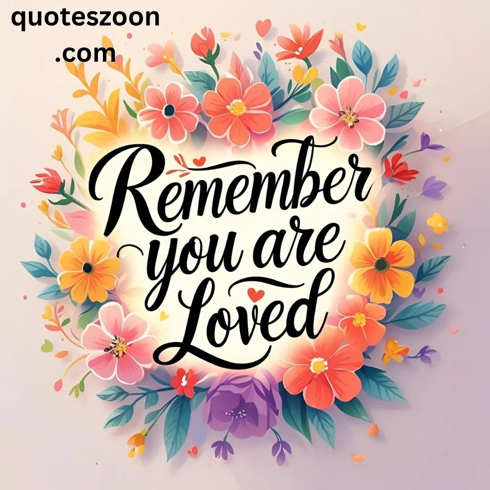 Remember You Are Loved Quotes