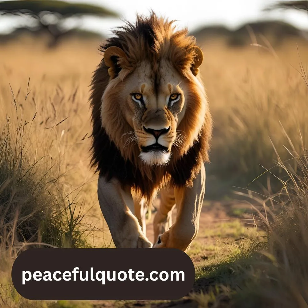 Savage Lion Quotes