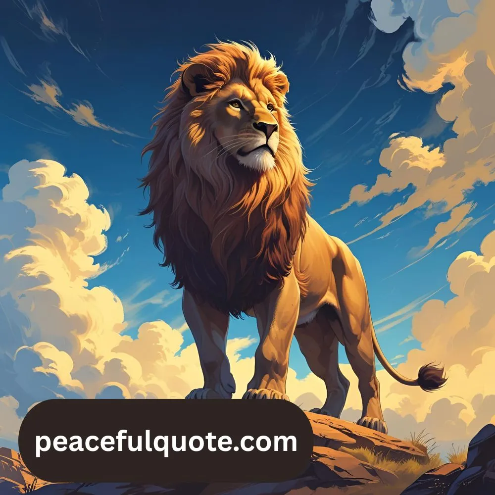 Success Lion Quotes