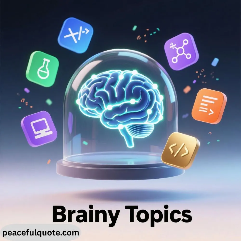 Brainy Quotes Topics