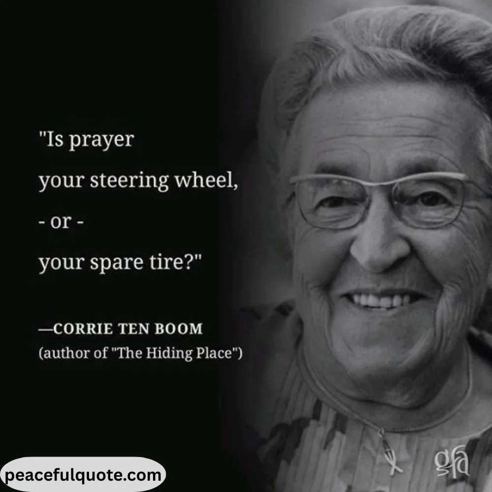 Corrie Ten Boom Quotes on Suffering