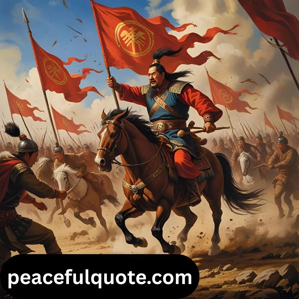 Genghis Khan Quotes War