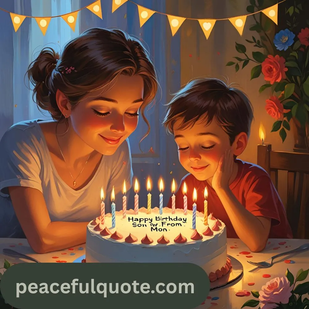 Happy Birthday Son Quotes from Mom