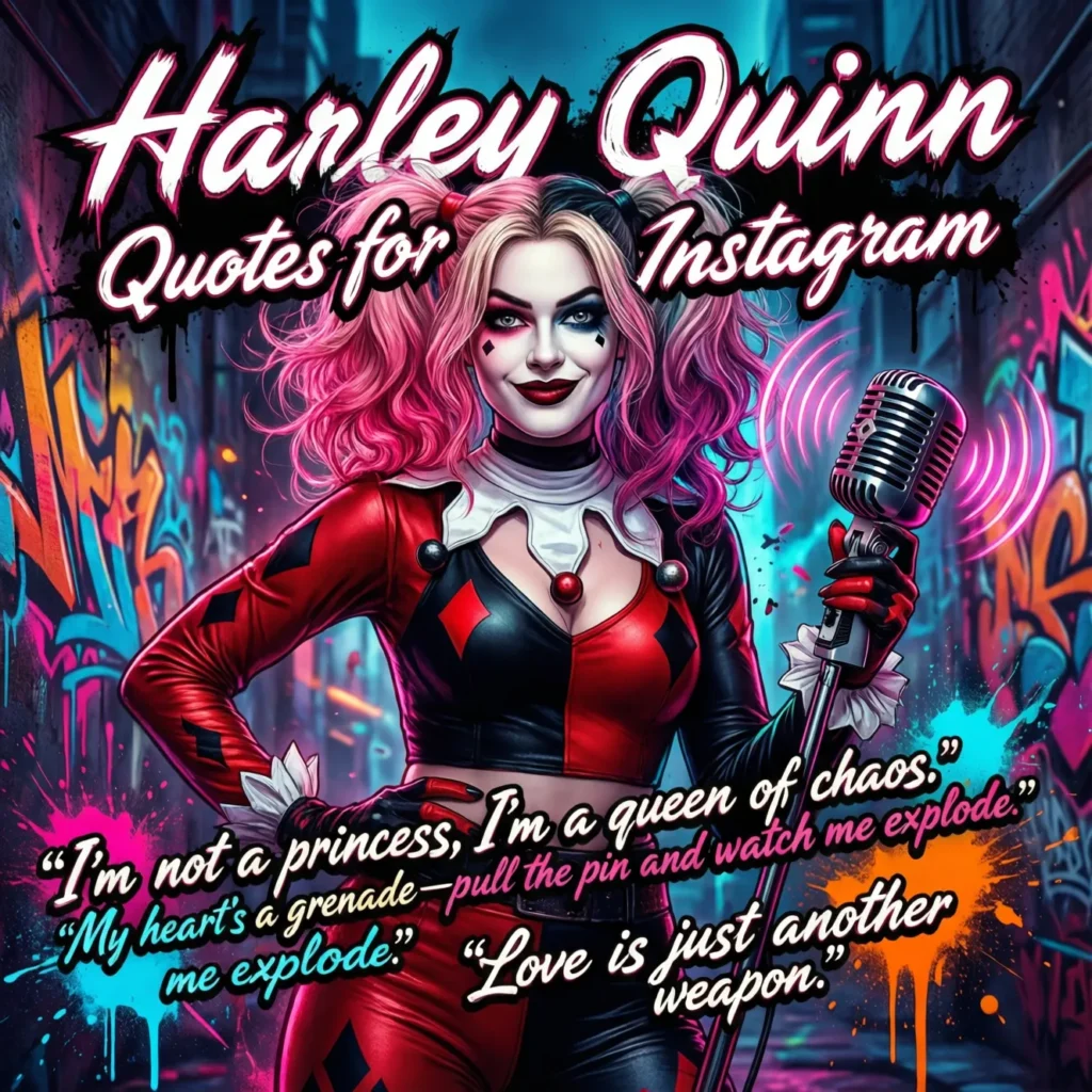 Harley Quinn Quotes for Instagram