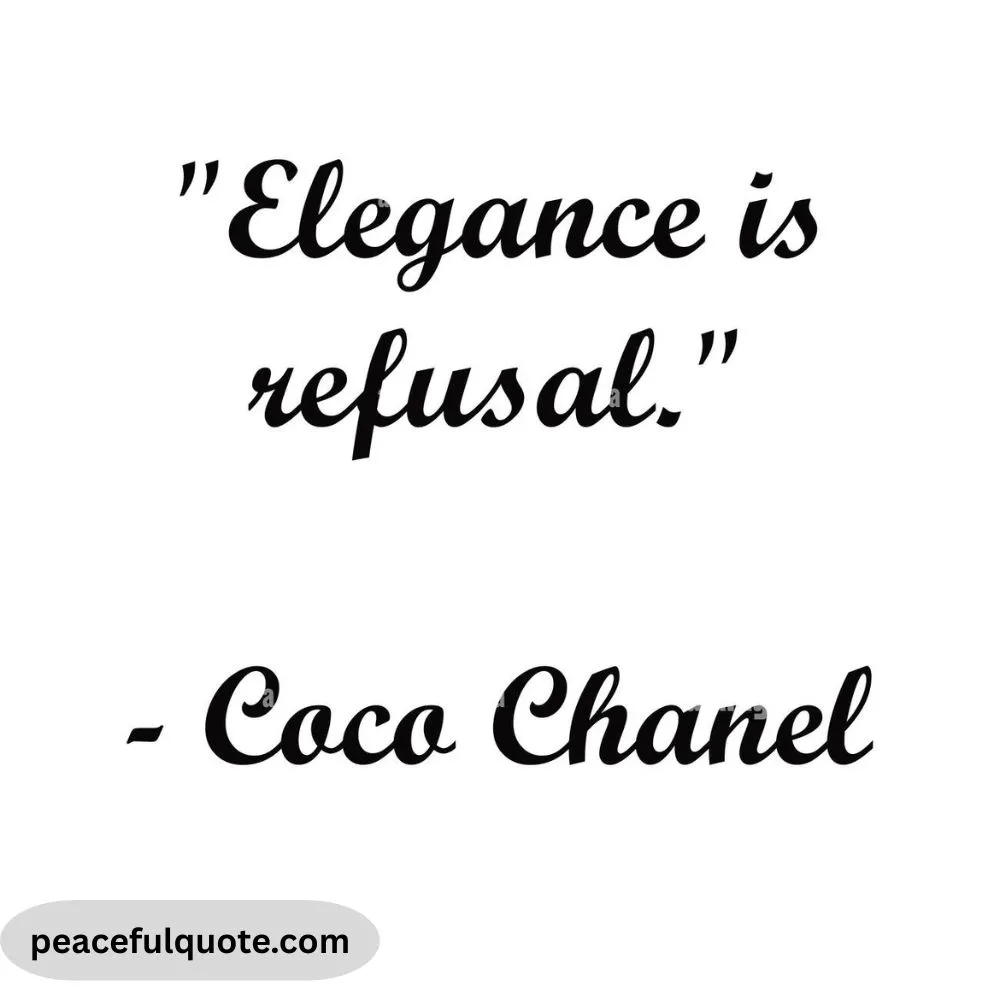 Inspirational Coco Chanel Quotes