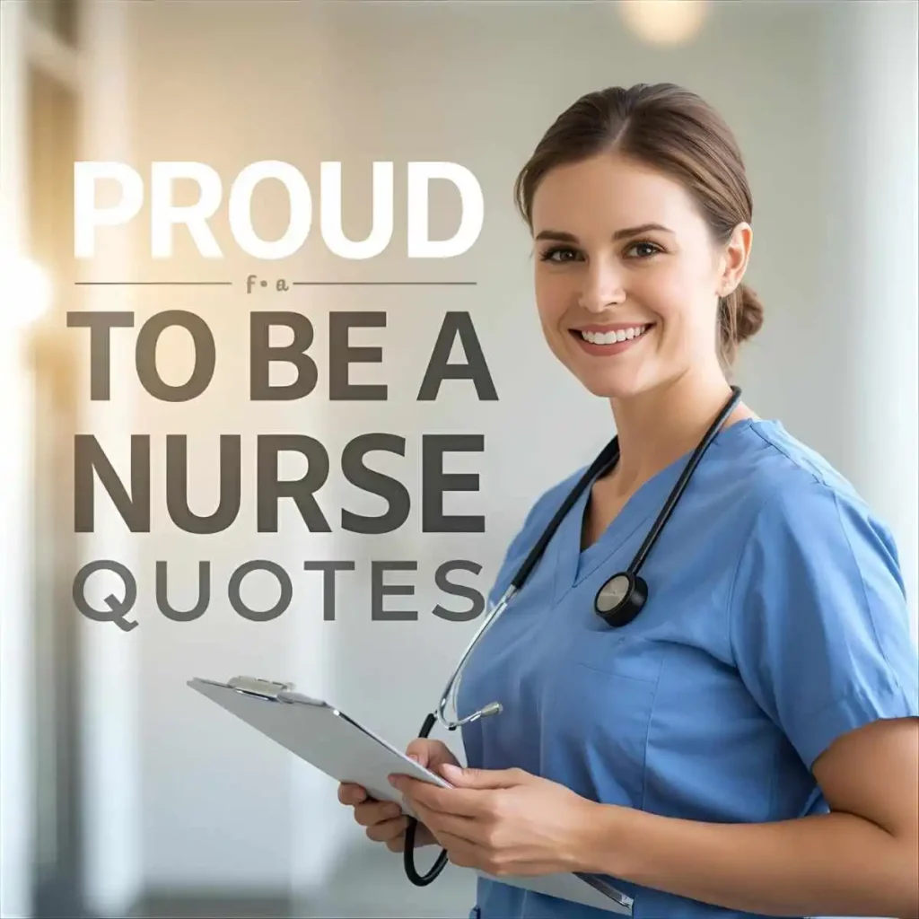 Proud to Be a Nurse Quotes