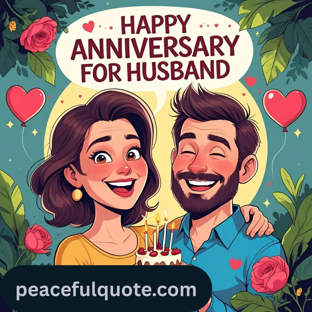 Short Funny Anniversary Quotes for Husband