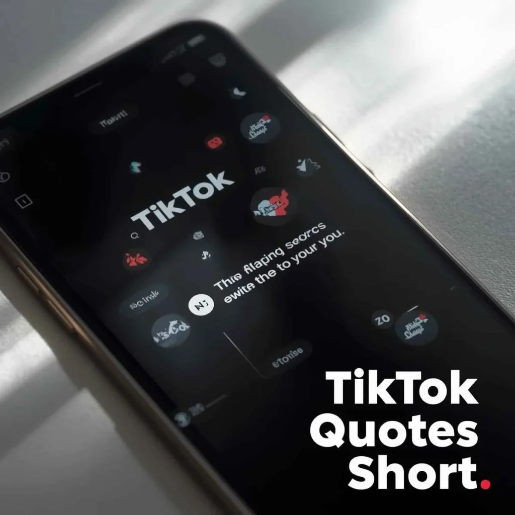 TikTok Quotes Short