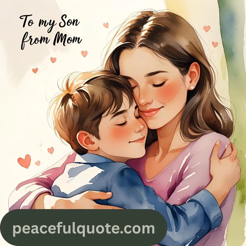  To My Son Quotes from Mom