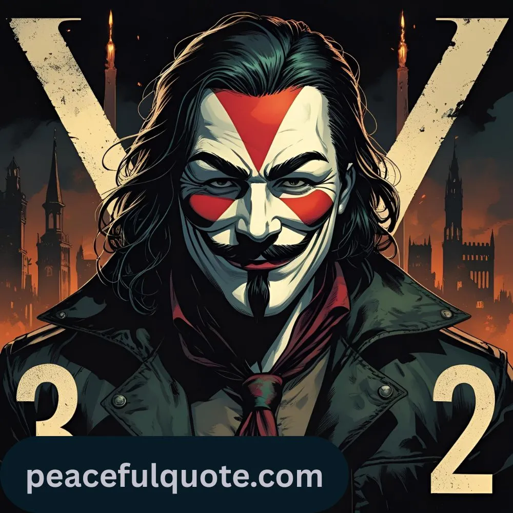 V for Vendetta Quotes with Page Numbers