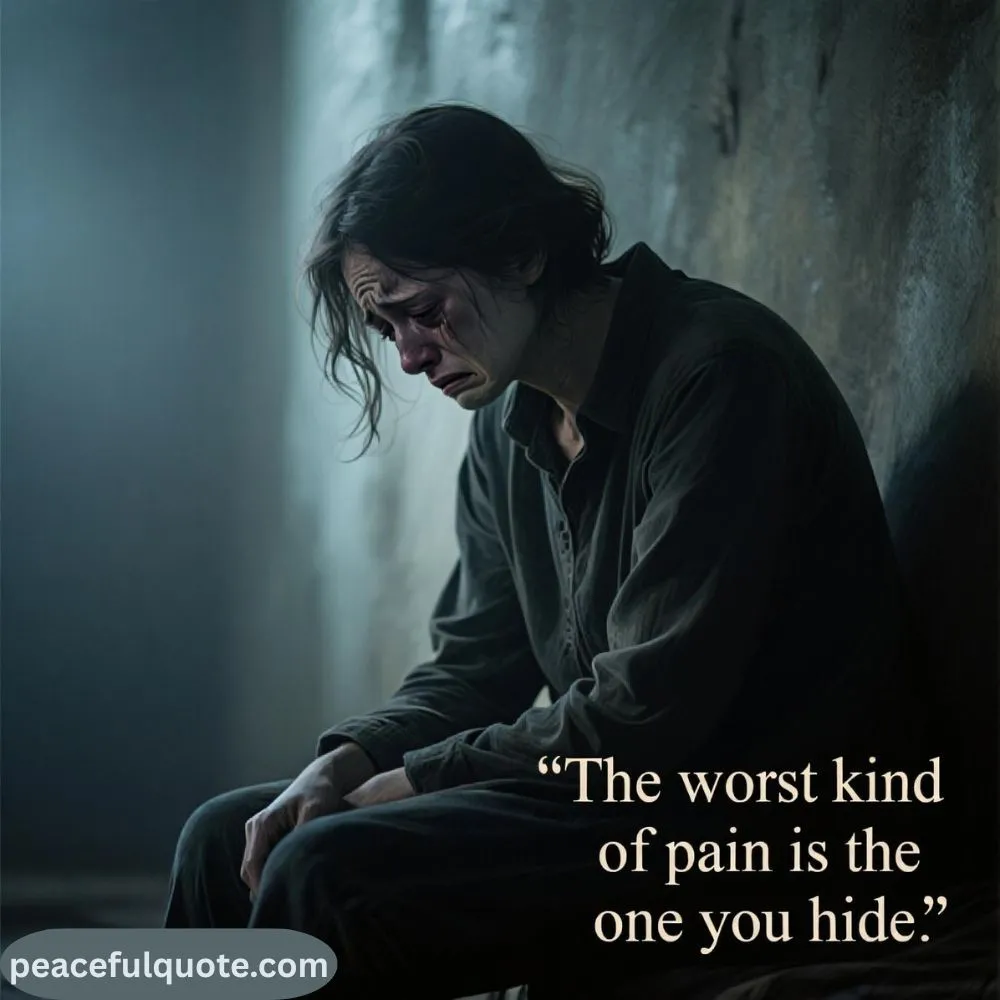 Alone Depressed Pain Sad Quotes