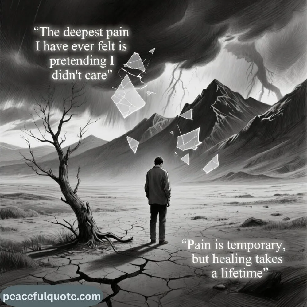 Life Deep Pain Sad Quotes