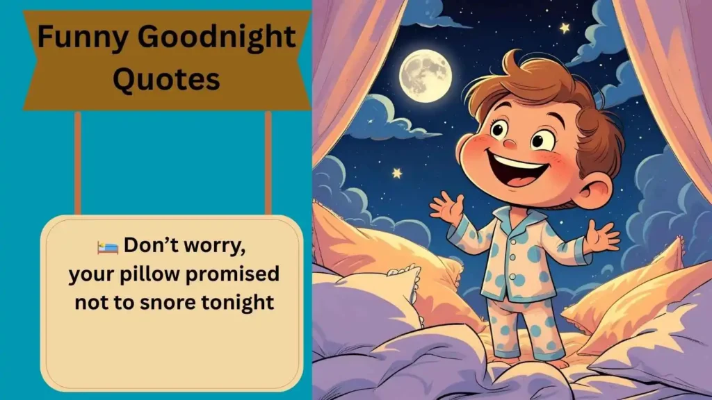 Funny Goodnight Quotes