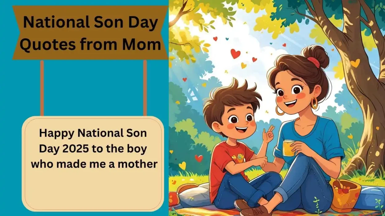 National Son Day Quotes from Mom