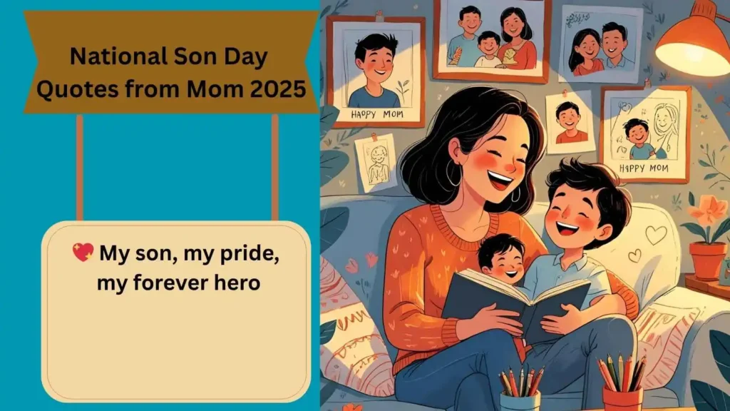 National Son Day Quotes from Mom 2025