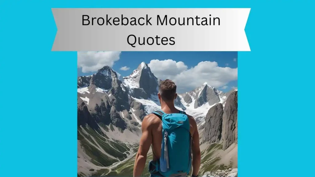 Brokeback Mountain Quotes