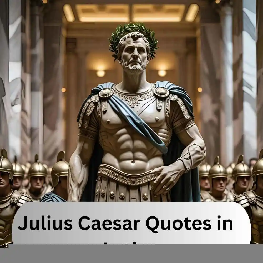 Julius Caesar Quotes in Latin