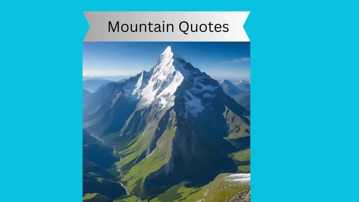 Mountain Quotes