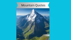 Mountain Quotes