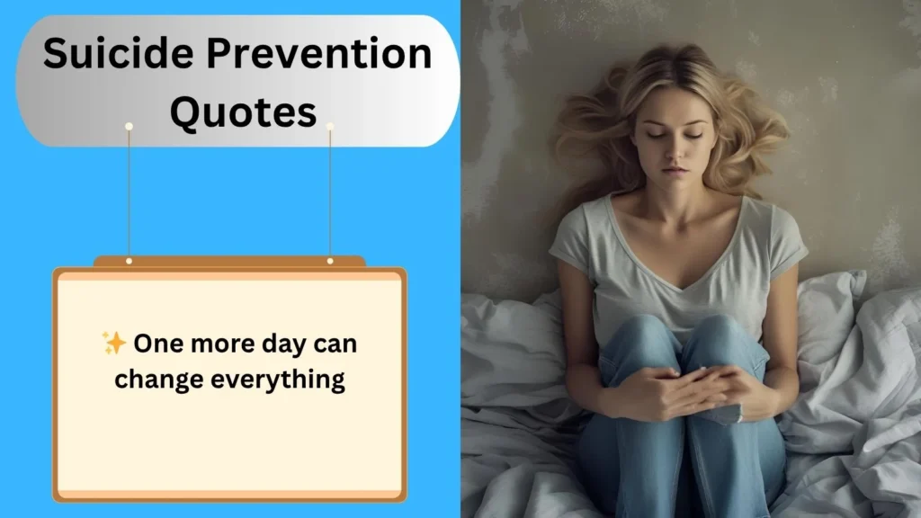Suicide Prevention Quotes