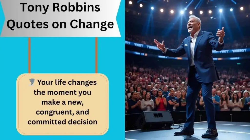 Tony Robbins Quotes on Change