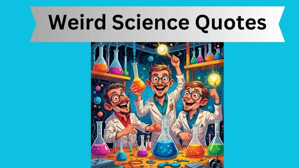 Weird Science Quotes