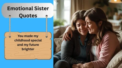 Emotional Sister Quotes