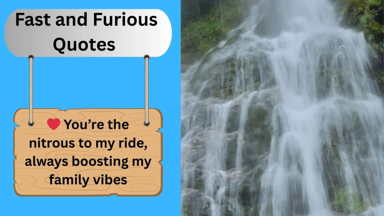 Fast and Furious Quotes