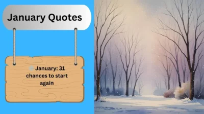 January Quotes