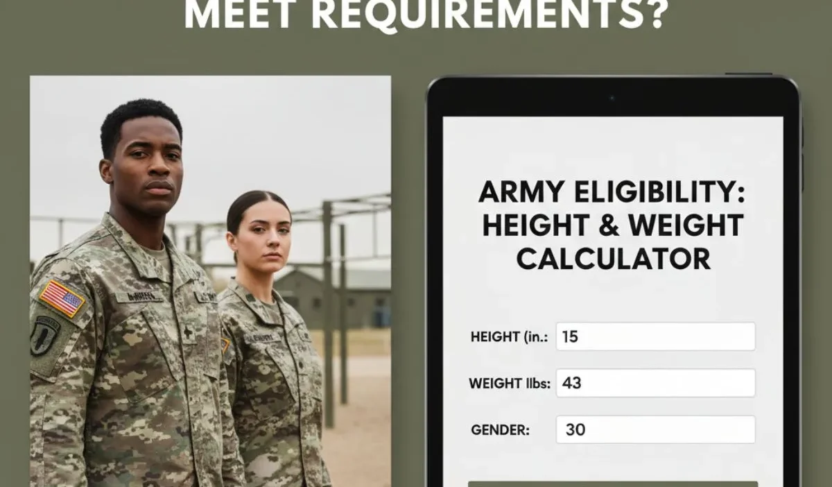 army height weight calculator