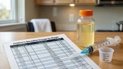 Children's benadryl dosage by weight