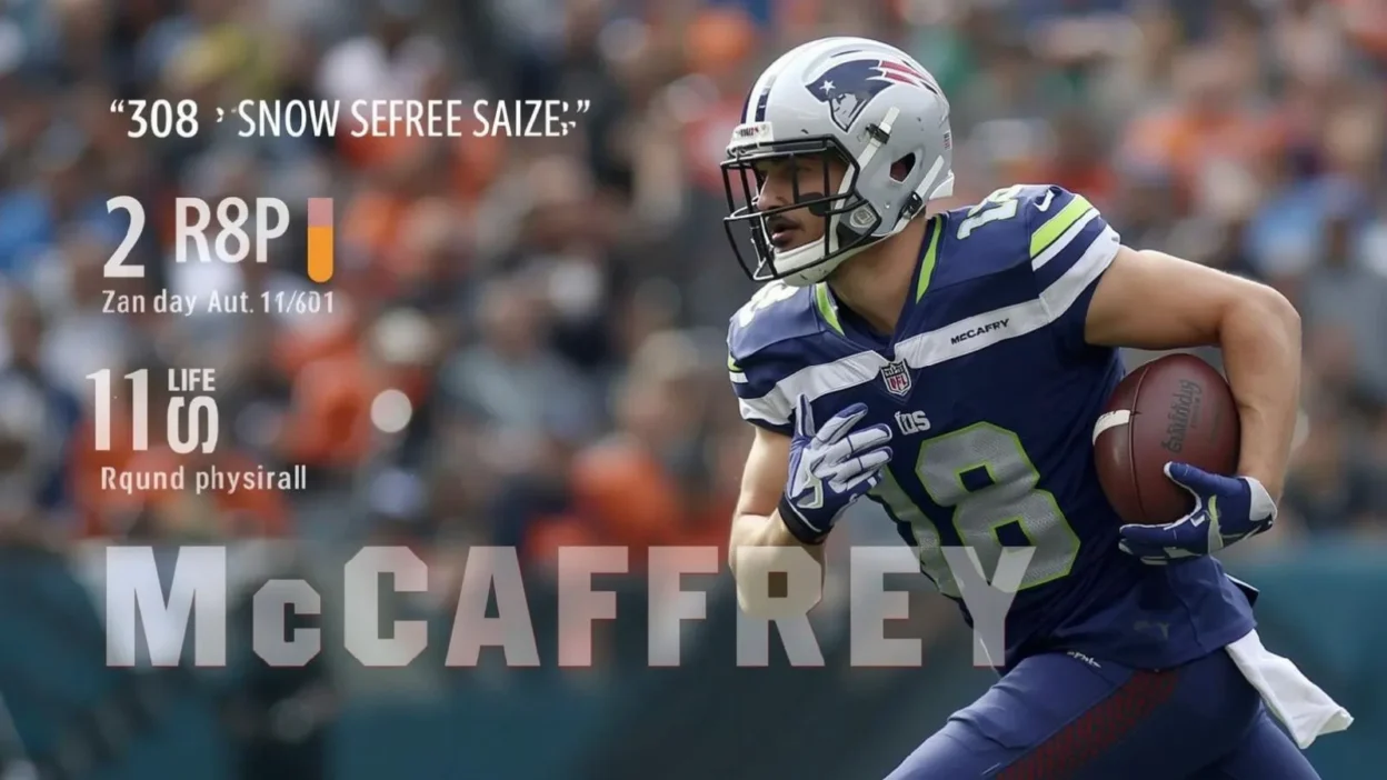 christian mccaffrey height and weight