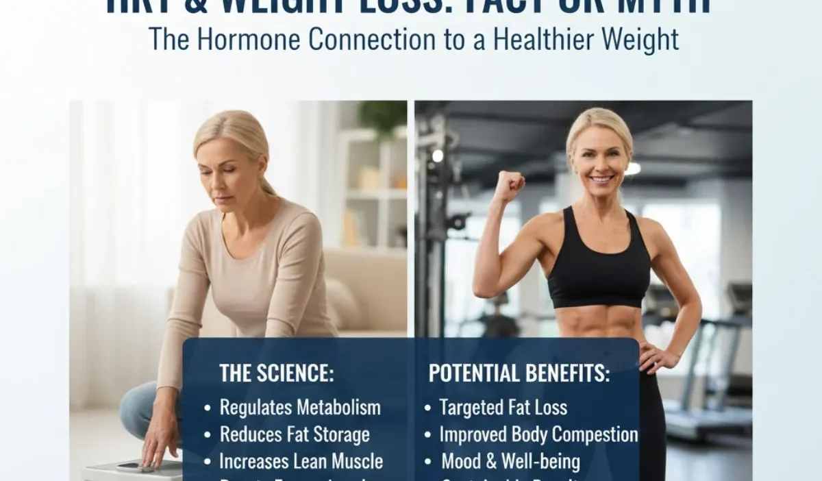 does hrt help with weight loss