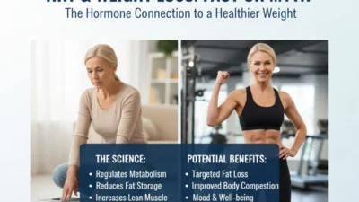 does hrt help with weight loss