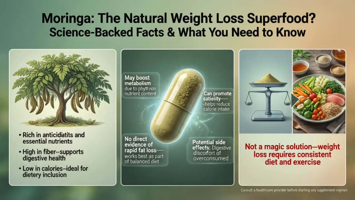 does moringa help with weight loss