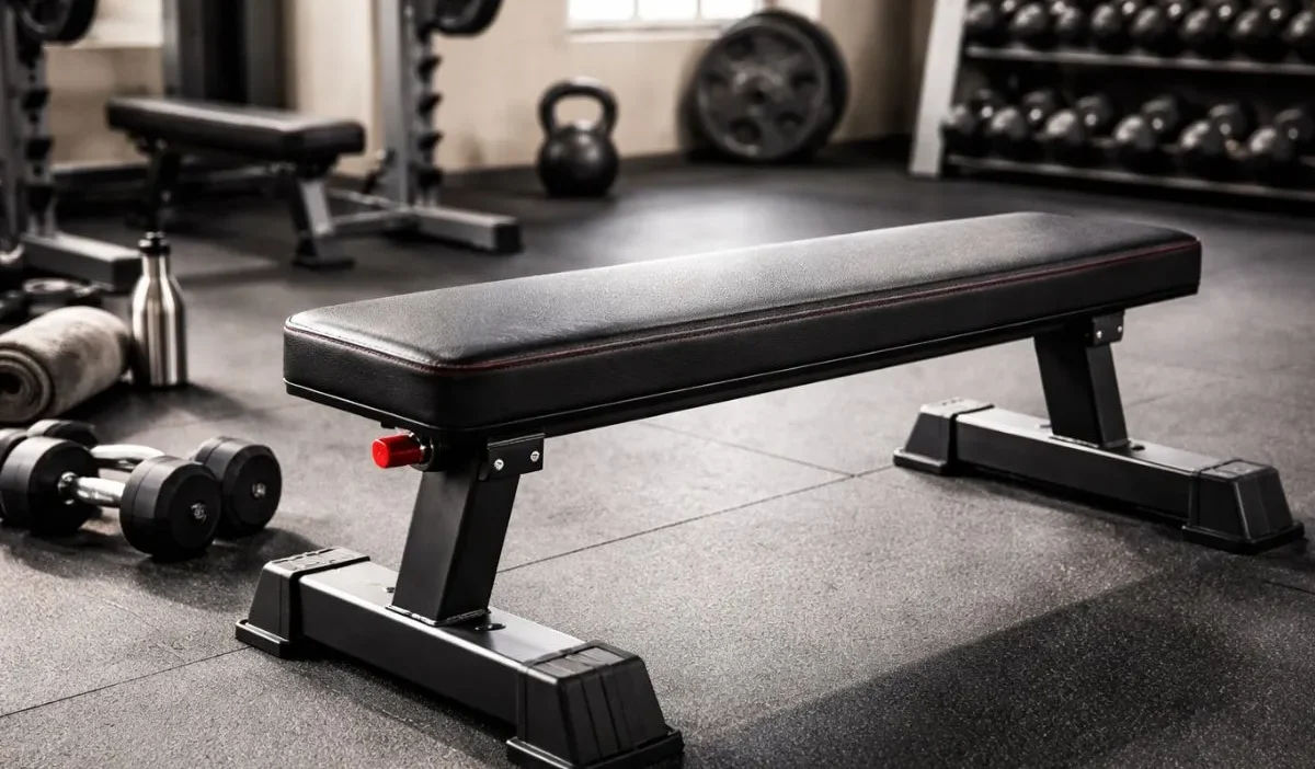 Flat weight bench