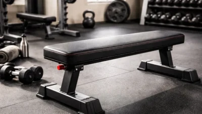 Flat weight bench