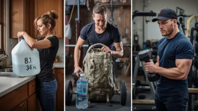 Weight of one gallon of water