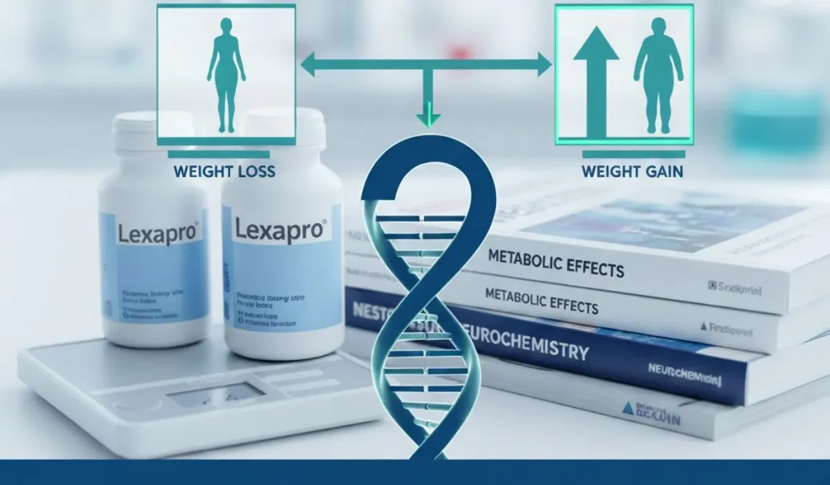 why does lexapro cause weight gain