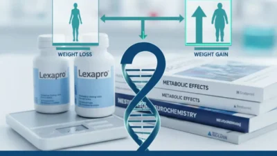 why does lexapro cause weight gain